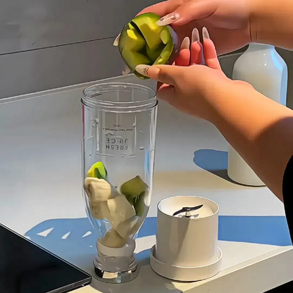 Portable Electric Fruit Juicer with Heating Function